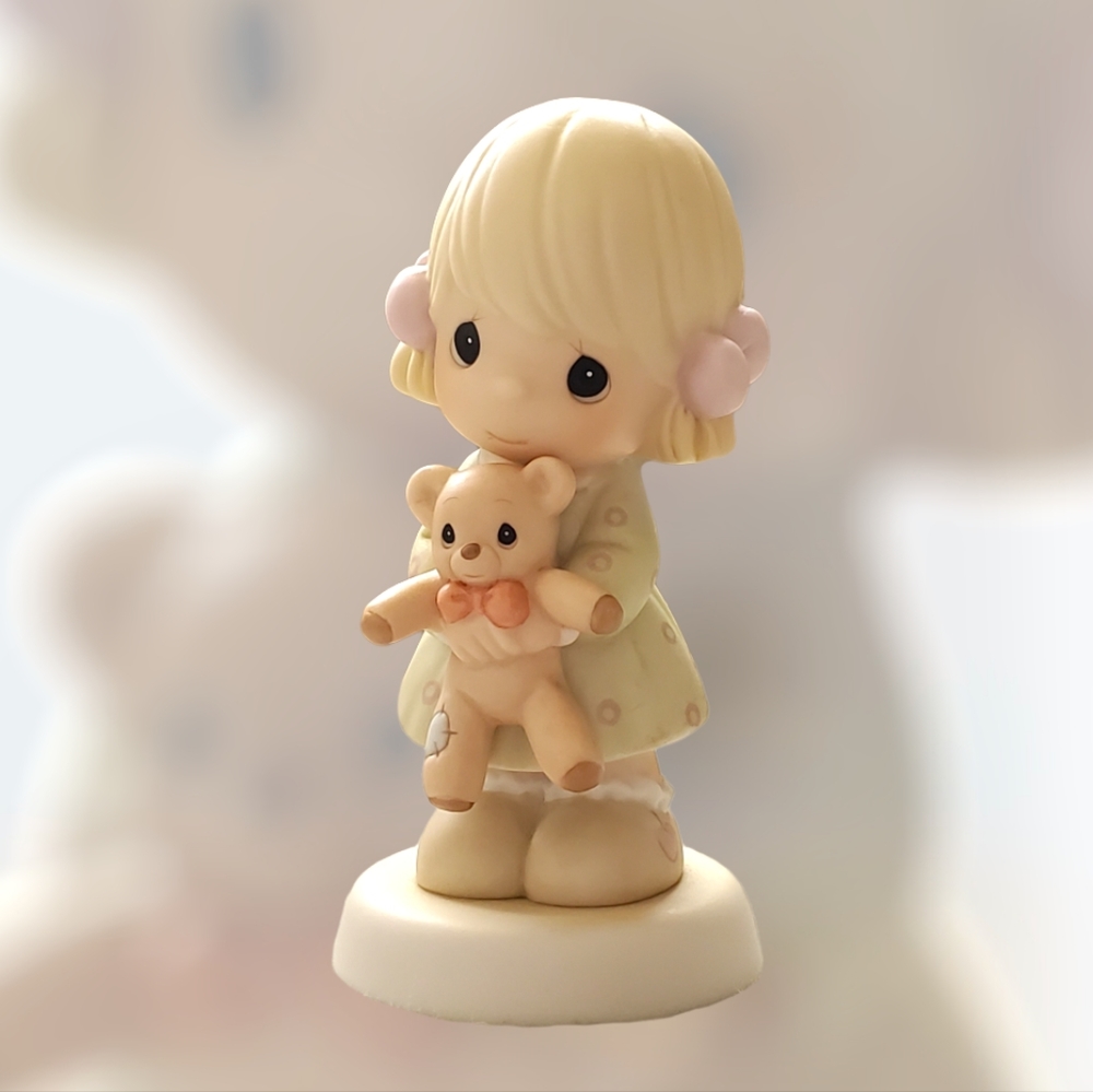 2000 Precious Moments - Girl w/ Bear